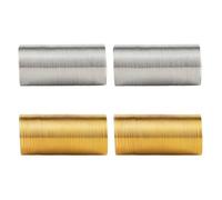 Set di 4/6 Alla Moda Filo di Memoria Artigianale Ornamenti Dito 20mm Diametro Metallo Cerchio Collare Dei Monili Kit di Risultati Monili Dito