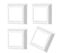 Set di 4/8 coperture per base per pali impermeabili e resistenti, resistenti, per l'installazione della copertura della base della colonna del ponte