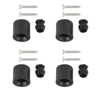 Set di 4 accessori per rimorchi per cavalli, set di supporti per porta in gomma per rimorchi chiusi