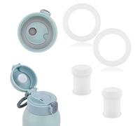 Set di 4 accessori per scaldabiberon, compatibili con Momcozy, tappo in silicone senza BPA e anelli di tenuta per scaldabiberon portatile da 500 ml (4, M)