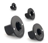 Set di 4 adattatori a bassa altezza adatti con vari strumenti costruiti in acciaio al carbonio per migliorare la resistenza agli urti adattatori portatili