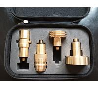 Set Di 4 Adattatori Filler Autogas Lpg Gpl M10 Kit Da Viaggio Fatto In Germania