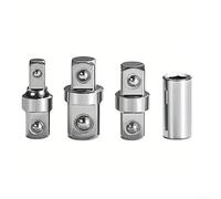 Set di 4 adattatori per chiave a cricchetto, in acciaio al cromo vanadio, per aumentare la compatibilità degli utensili, per uso domestico e automobilistico