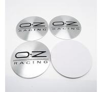 Set di 4 Adesivi Coprimozzi per OZ 60mm,Adesivo per Pneumatici Badge Trim Styling Accessori,A