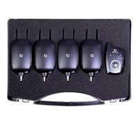 Set di 4 rilevatori e 1 unità di controllo Carp Spirit HD4 Noir TU