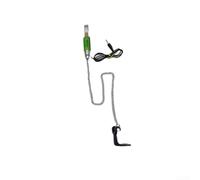 Set di 4 allarmi LED con clip regolabili, perfetti per pesca alla carpa di notte senza batterie (verde)