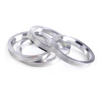 Set di 4 anelli di centraggio cerchi in lega per mozzo in alluminio 72,6-65,1