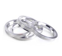 Set di 4 anelli per mozzo in alluminio 73,1-57,1