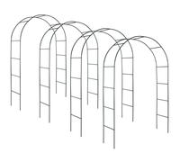 Set di 4 arco ferro decorativo per rampicanti giardino piante rampicanti nuovo