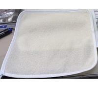 Set di 4 asciugamani esfolianti per viso, corpo, scrub per pelle morta e panno per il lavaggio sottile da viaggio, confezione di asciugamani esfolianti beige