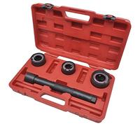 Set di 4 attrezzi per la rimozione e l'installazione della barra di accoppiamento, resistente, con corpo cavo extra lungo, per auto, camion e moto, con cricchetto e chiave a bussola