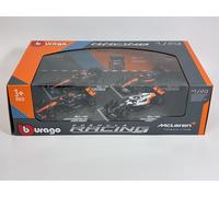 Set Di 4 Auto McLaren F1 Lando Norris #4 Scala 1:43 Bburago 38096