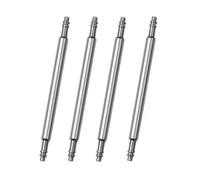Set di 4 barre a molla per cinturino di orologio, diametro 1,8 mm, in acciaio inox, perni di ricambio ad alte prestazioni, per anse dell'orologio