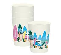 Set di 4 Bicchieri da Picnic in rPET 450ml - Waves - Volkswagen T1