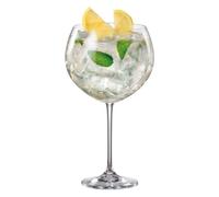 Set di 4 bicchieri per Gin Tonic Bohemia Crystal Ginepro, 850 ml