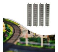 Set di 4 Binari Ferroviari in Scala HO, Binari di Collegamento Fai Da Te,