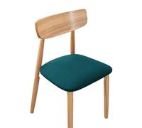 Set di 4 Bordeaux coprisedia per Sala da Pranzo in Jacquard - Alta Elasticità - Anti-Polvere - per Sala da Pranzo, Cucina(Green,Large-1pc)