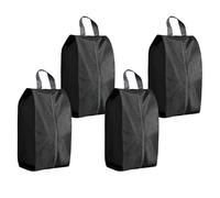 Set di 4 Borsa per Scarpe da Viaggio, Sacca Scarpe con Chiusura, Viaggio Scarpe Borse Impermeabili e Antipolvere