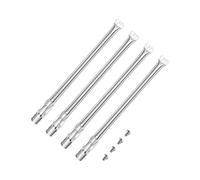 Set di 4 bruciatori per barbecue a gas, in acciaio inox 304, 49,5 cm | Sostituisci i bruciatori per barbecue usurati con tubi in acciaio inossidabile 304 progettati per una produzione di calore