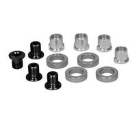 Set di 4 bulloni di fissaggio del vassoio Shimano FC-M610 Nero