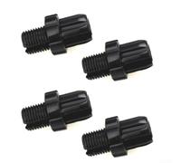 Set di 4 bulloni di regolazione della leva del freno M10 in lega di alluminio, compatibili con la maggior parte delle leve dei freni per biciclette con diametro di 10 mm, hardware di ricambio (4 pezzi