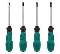 Set di 4 cacciaviti a forma di U M1.7 / M2.0 / M2.3 / M2.6 U a forcella tipo cacciavite magnetico CRV multifunzione manuale kit punte per cacciavite a