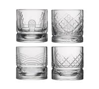 Set Di 4 Calici Da Whisky La Rochère - Dandy - 300Ml - Fatto In Francia