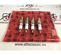 Set Di 4 Candele Originali Alfa Romeo - Golden Lodge 25HL Rif OEM 60504563
