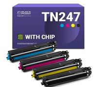 Set di 4 cartucce di toner premium per [TN243 TN247] TN-247BK TN-247C TN-247M TN-247Y per Brother MFC-L3750CDW DCP-L3550CDW DCP-L3510CDW MFC-L3730CDN MFC-L3710CW MFC-L3750CDN MFC-L3770CDW HL-L3270CDW