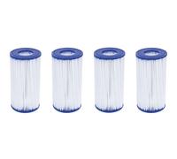 Set Di 4 Cartucce Filtro Bestway Gr. III Filtro Per Pompa Filtro Per Piscina