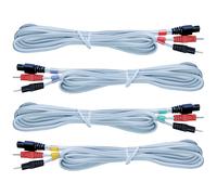 Set di 4 cavi Compex Grigi 6P/ Wire