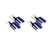 Set di 4 cazzuole per intonaco veneziano in acciaio inossidabile, strumenti professionali per intonacare pareti e soffitti