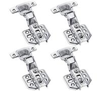 set di 4 Cerniere con Chiusura Softclose Cerniere per Ante Cerniere a Scomparsa Inox Cerniera per Anta Interna