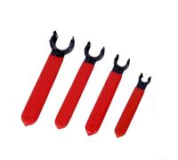 Set di 4 chiavi a pinza tipo M per macchine CNC, design ergonomico e lunga durata dell'utensile