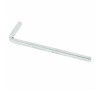 Set di 4 chiavi a testa quadrata a forma di L, perfette per la riparazione domestica, strumento essenziale per stringere viti quadrate