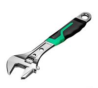 Set di 4 chiavi regolabili con impugnatura antiscivolo in acciaio al cromo vanadio per l'uso in varie applicazioni di riparazione e manutenzione (30,5 cm)