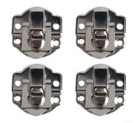 Set di 4 chiusure a scatto per cassetta postale, in lega di zinco, per casa, ufficio e negozio