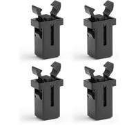 Set di 4 chiusure per coperchio della pattumiera, compatibili con i bidoni dei rifiuti Brabantia, impermeabili, con chiusura a scatto, flessibili, adatte per bidoni della spazzatura da cucina, scatole