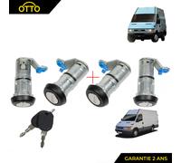 Set Di 4 Cilindri Di Serrature Per Porta Per Daily 3 Da 01/1999 A 04/2006