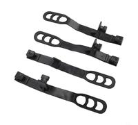 Set di 4 cinghie elastiche nere in gomma per fari moto, per forcelle da 30-43 mm, compatibili con Dual Sport, Dirt For Bike