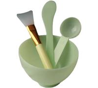 Set di 4 Ciotole per Maschera per Il Viso Ciotola per Maschera per Il Viso da 4 Pezzi con Cucchiaio e Bastoncino per mescolare e applicatore Strumento per la Cura della Pelle Strumento cosmetico