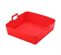 Set di 4 clip per cestello della griglia, in acciaio inox, clip per cibo per barbecue, accessori per grill, confezione da 4 (rosso)