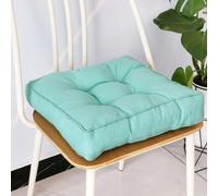 Set di 4 comodi cuscini spessi 8 cm, 45 x 45 cm, per sedie da giardino, cucina o sala da pranzo, ideali per uso interno ed esterno, durevoli ed eleganti