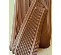 Set Di 4 Coperture In Gomma Per Soglie Porta Mercedes W109 Marrone SEL