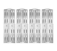 Set di 4 coperture universali per bruciatori in acciaio inox per barbecue a gas Tepro EL Fuego Tepro Weber Landmann Burnhard