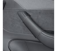 Set di 4 copri maniglie interne per porte in pelle antigraffio,