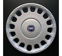 SET DI 4 COPRICERCHI 15" LOGO BLU FIAT MULTIPLA - COPPE BORCHIE COPRI RUOTA 15MU