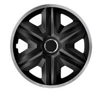 Set di 4 copricerchi e eleganti copri raggi in argento per auto 14 pollici