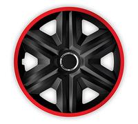 Set di 4 copricerchi Fast Lux arancione 14 pollici