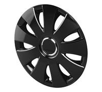 Set di 4 copricerchi pro plus aura 16 pollici nero